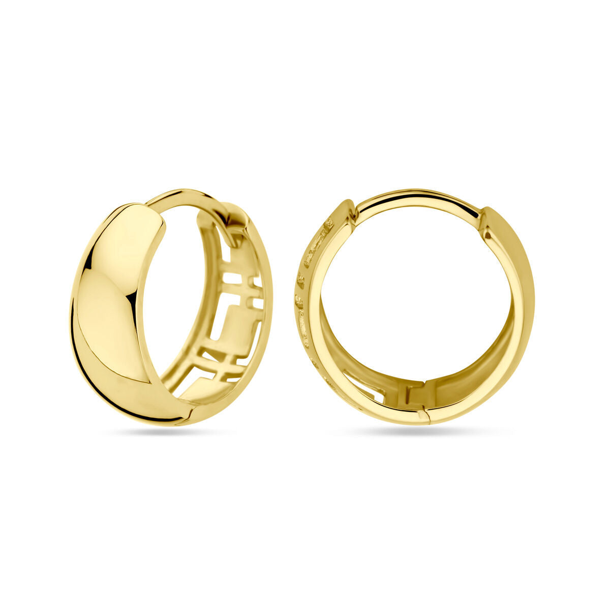 orecchini a cerchio 13 mm 14K oro giallo