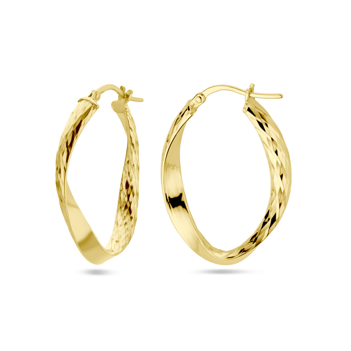 cerchi diamantati 1 micron argento dorato (giallo)