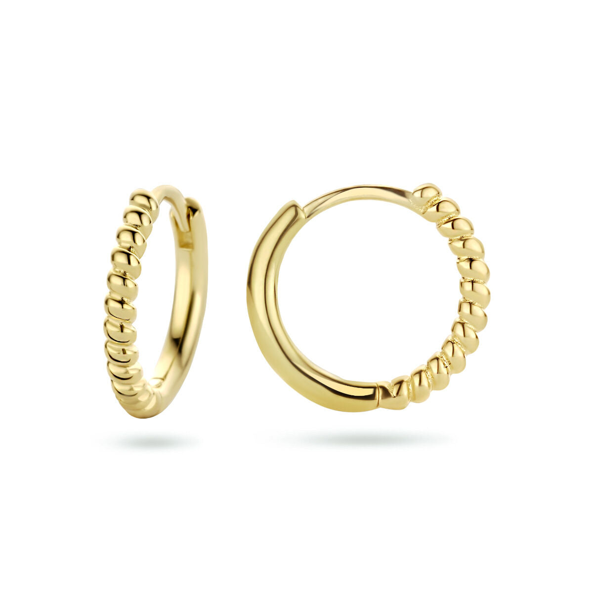 cerchi orecchino 1 micron argento dorato (giallo)