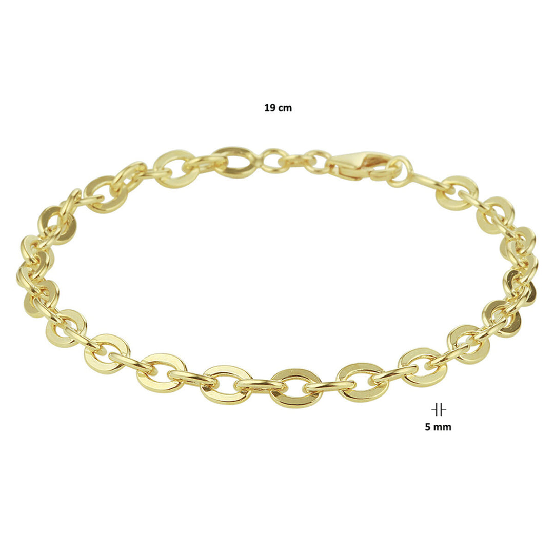 ancora 5,0 mm Zilgold (oro giallo con anima d'argento)