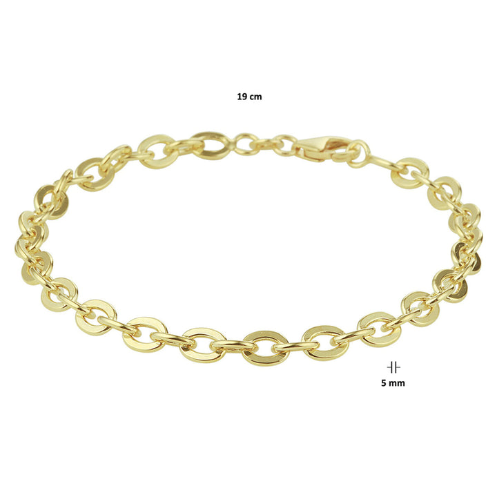 ancora 5,0 mm Zilgold (oro giallo con anima d'argento)