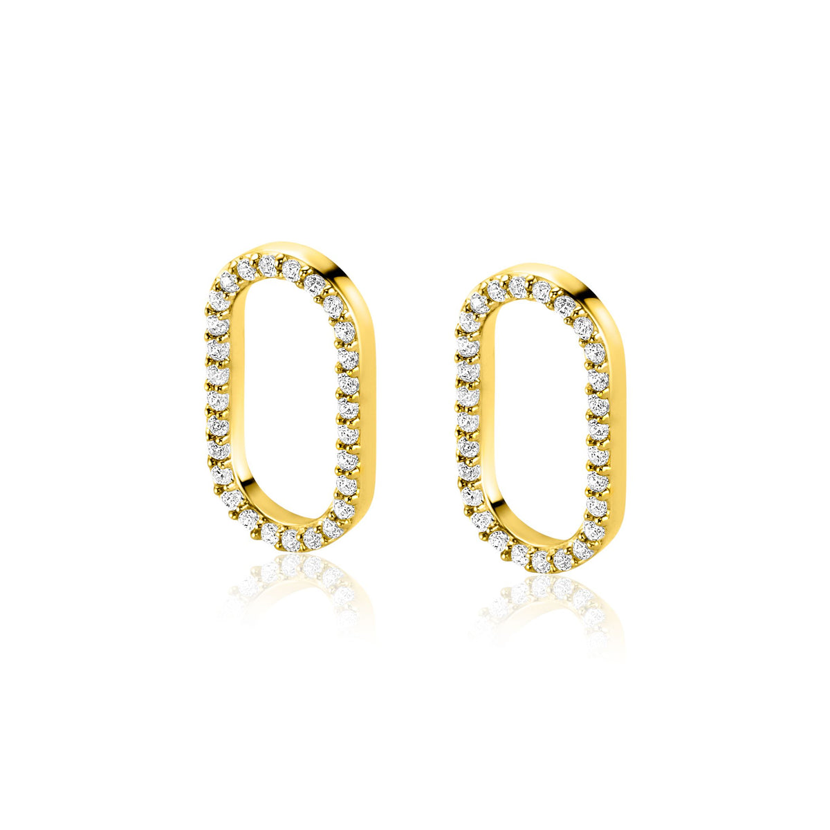 Zinzi Orecchini Placcati Oro Zich2444