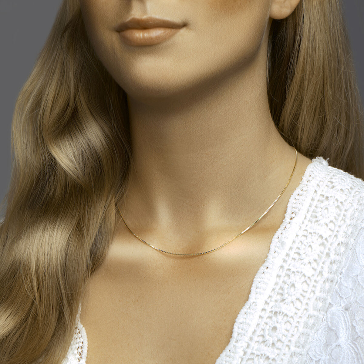collana veneziana 1,1 mm 3 micron argento dorato (giallo)