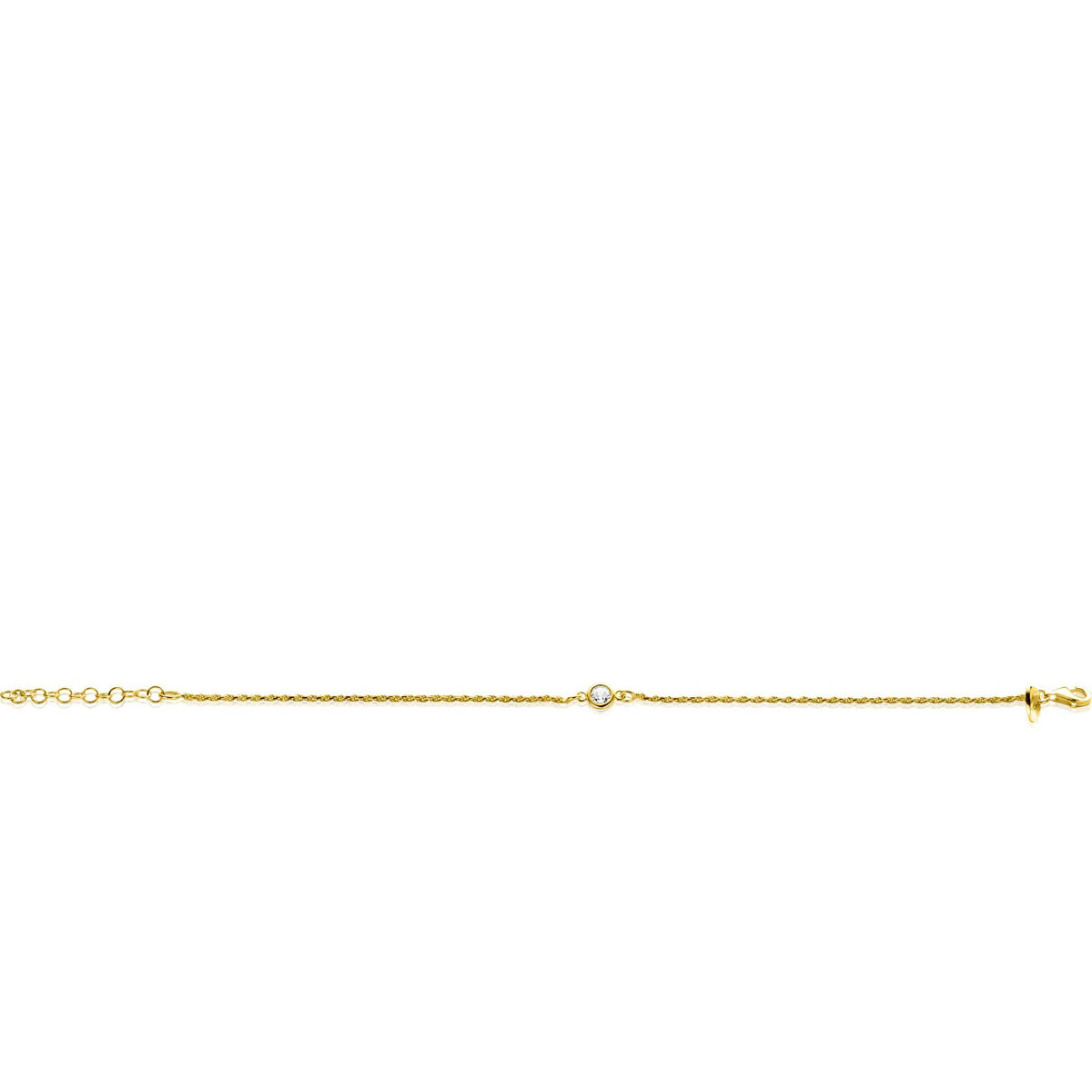 Zinzi Bracciale Placcato Oro Zia2461 Y