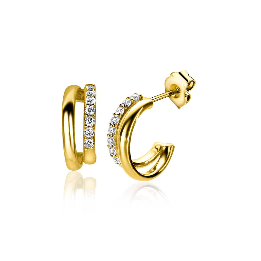 Zinzi Oorbellen Gold plated Zio2254
