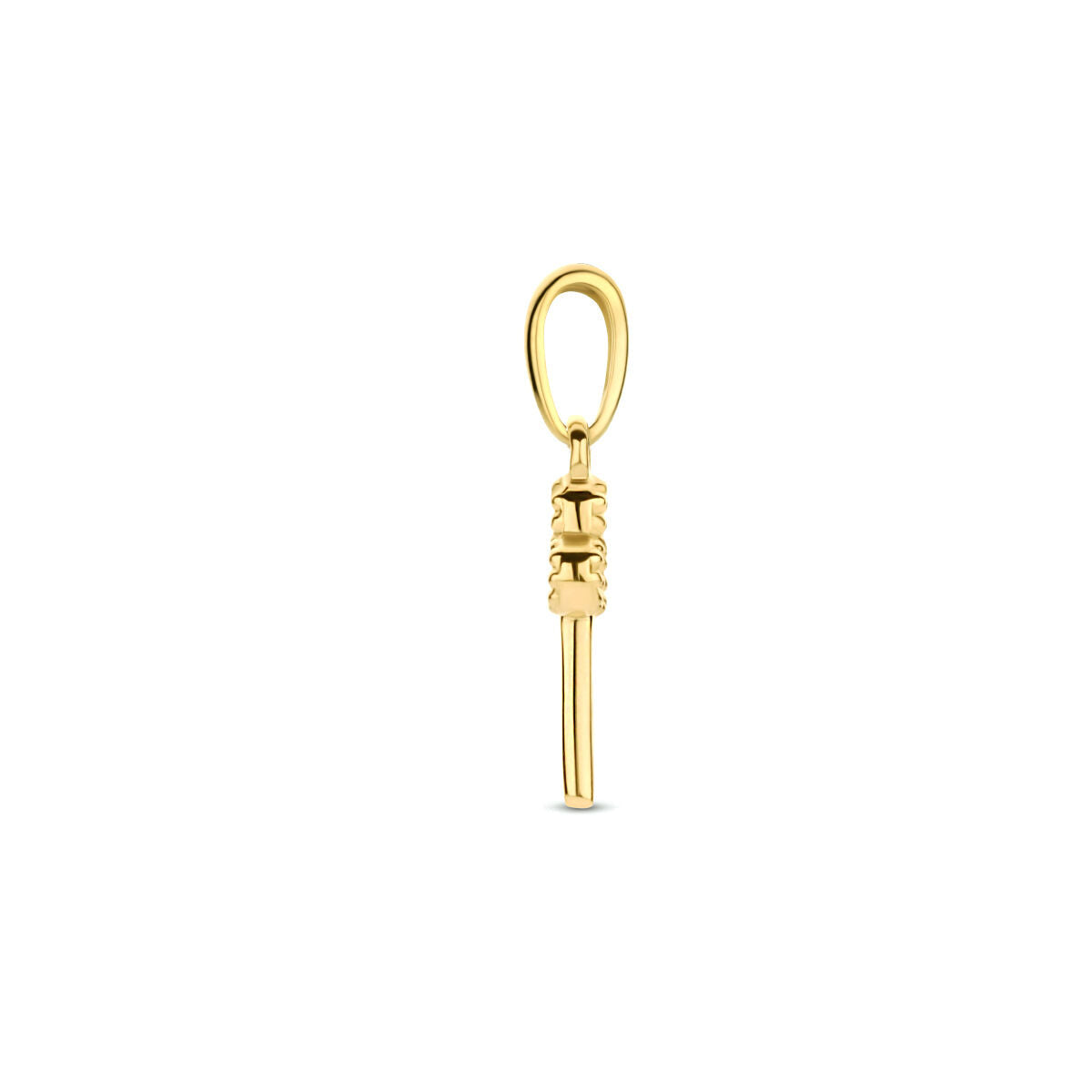ciondolo chiave 14K oro giallo