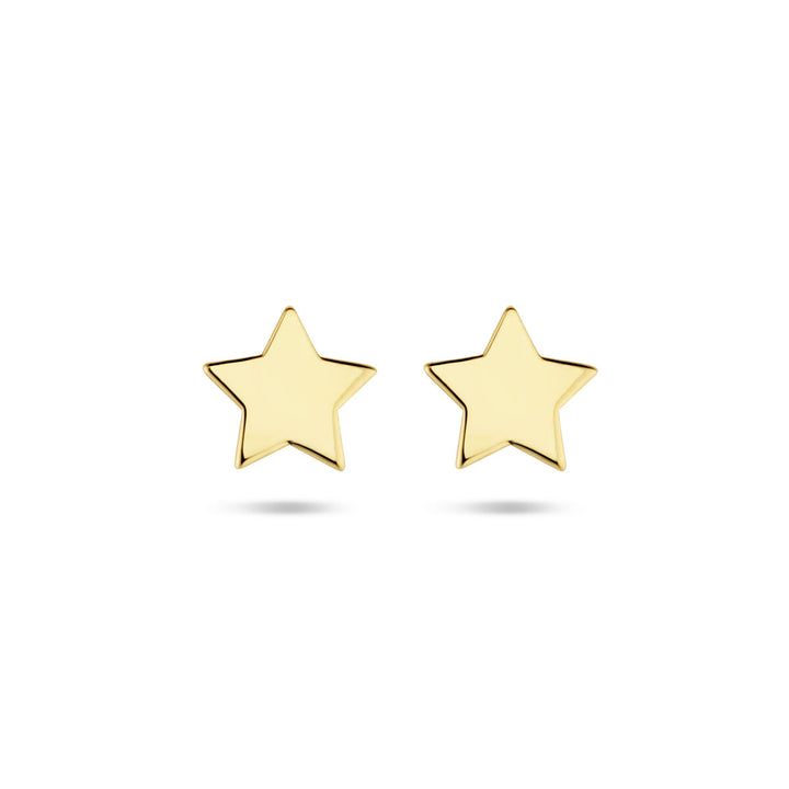 oorknoppen ster 14K geelgoud