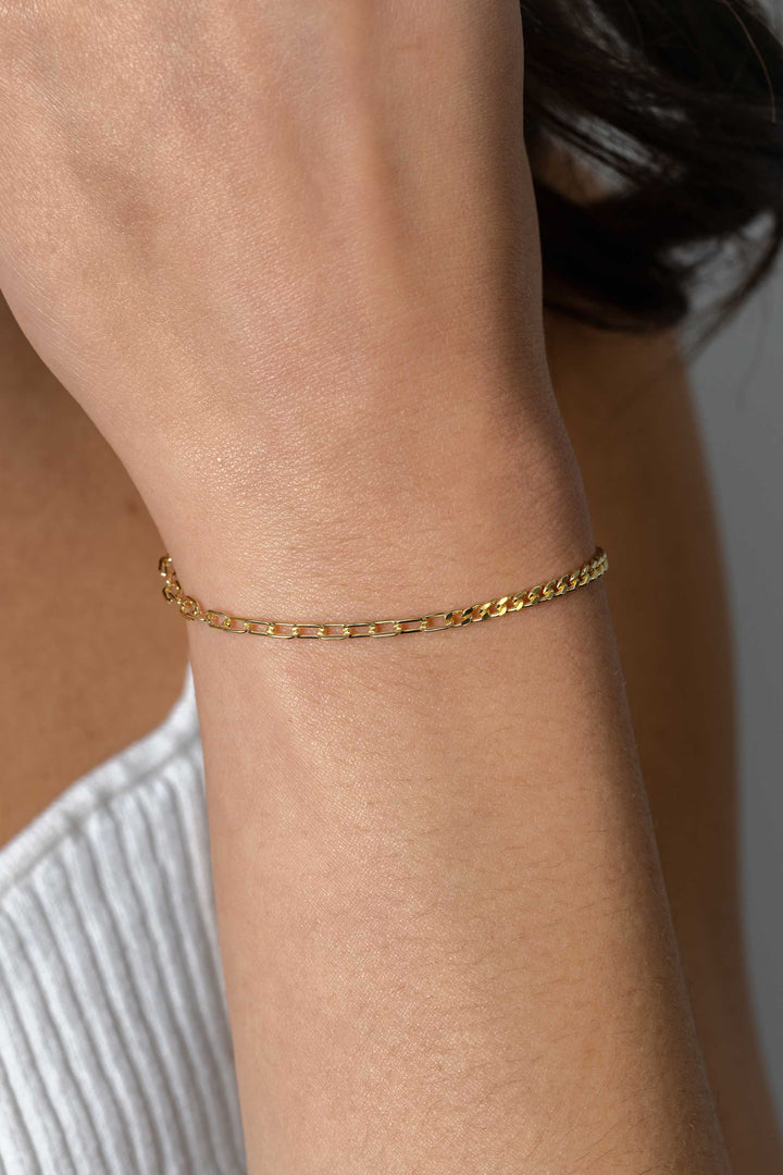 Zinzi Bracciale Placcato Oro Zia2468 G