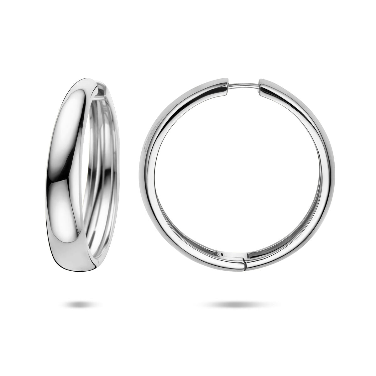 Orecchini a battente in argento da donna – 40 x 8 mm