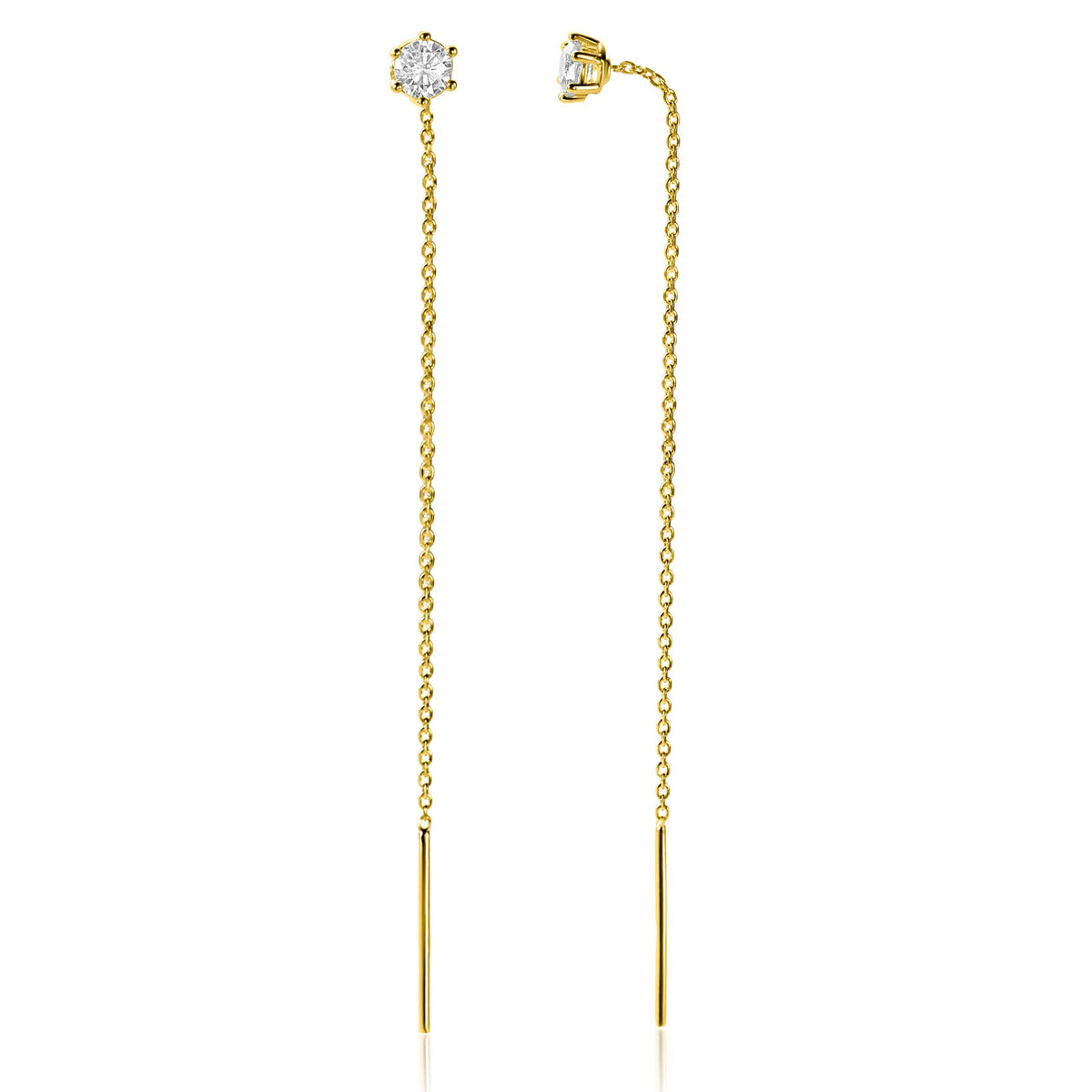 Zinzi Orecchini Argento placcato oro Zio2576Y