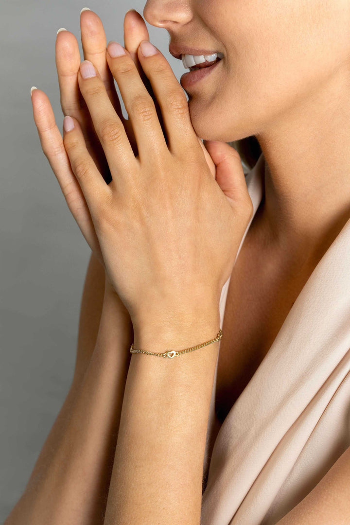 Zinzi Bracciale Placcato Oro Zia2409 G