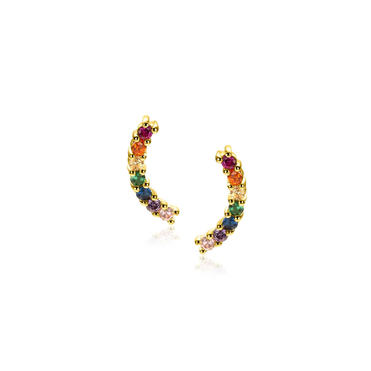 Zinzi orecchini argento placcato oro ZIO2592