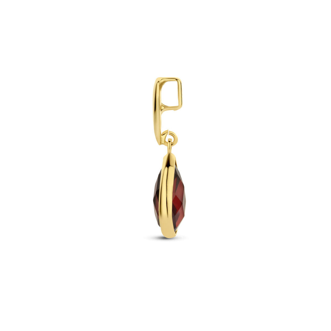 hanger granaat 14K geelgoud