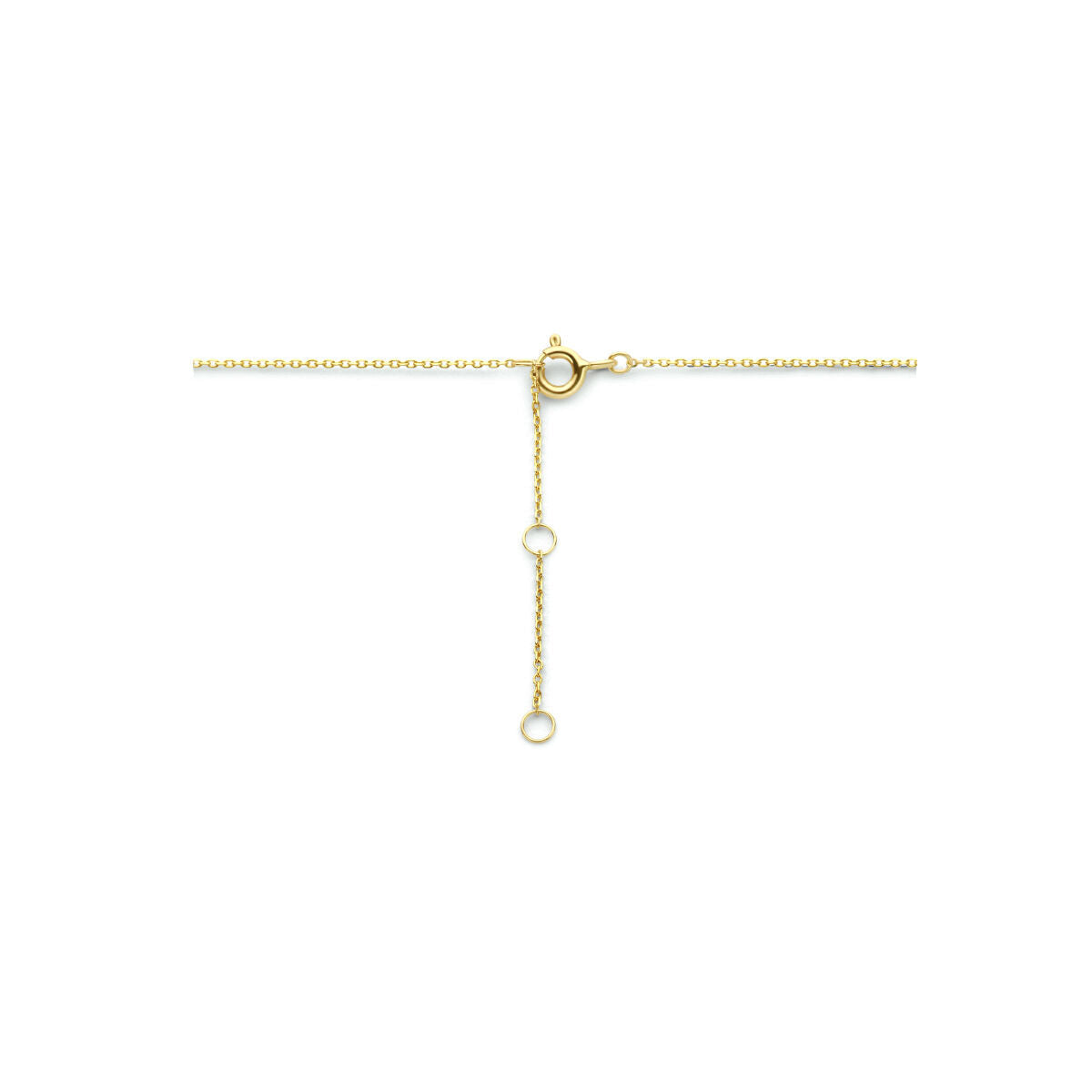 Collana da donna in oro con serratura 14K