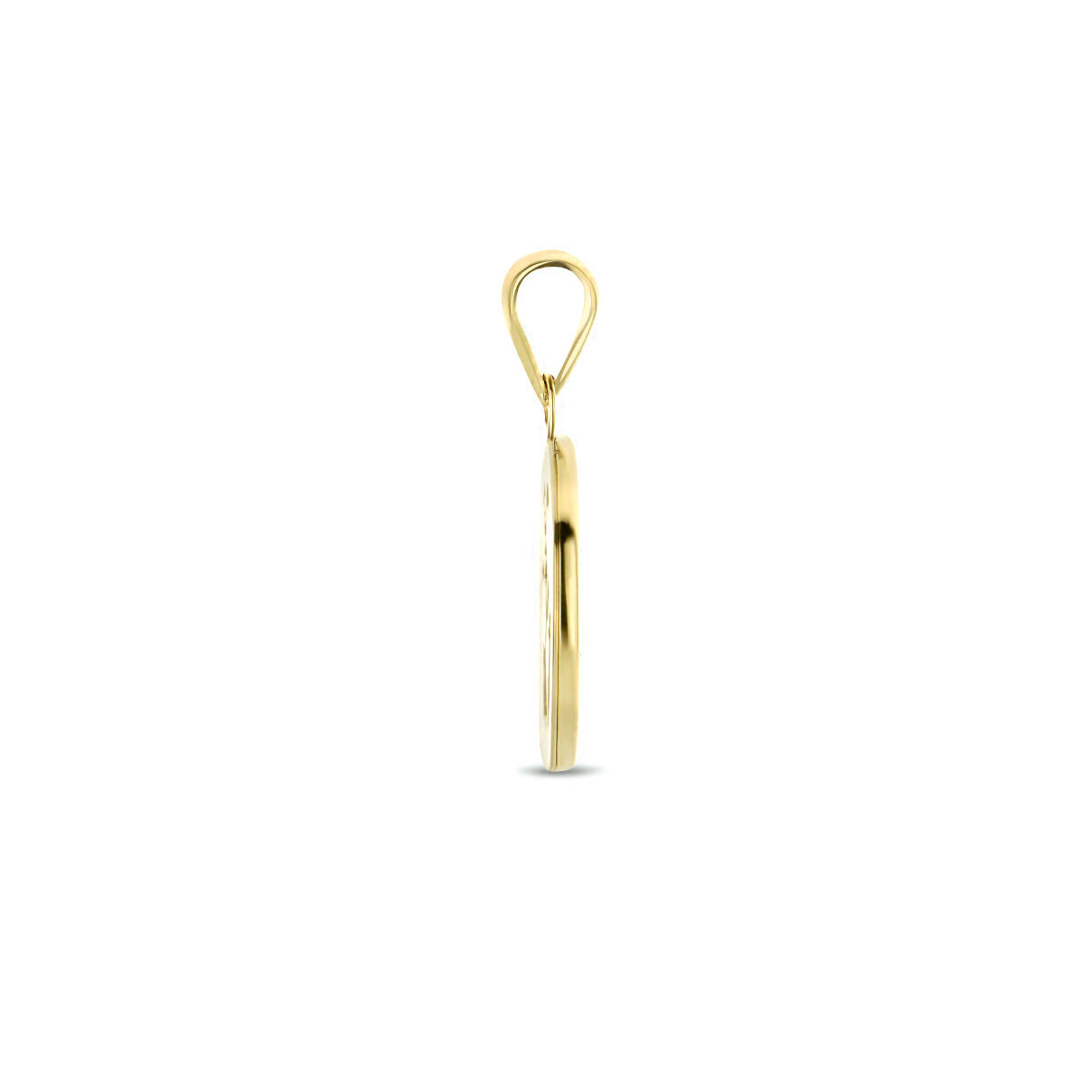 Ciondolo globo terrestre oro giallo 14K