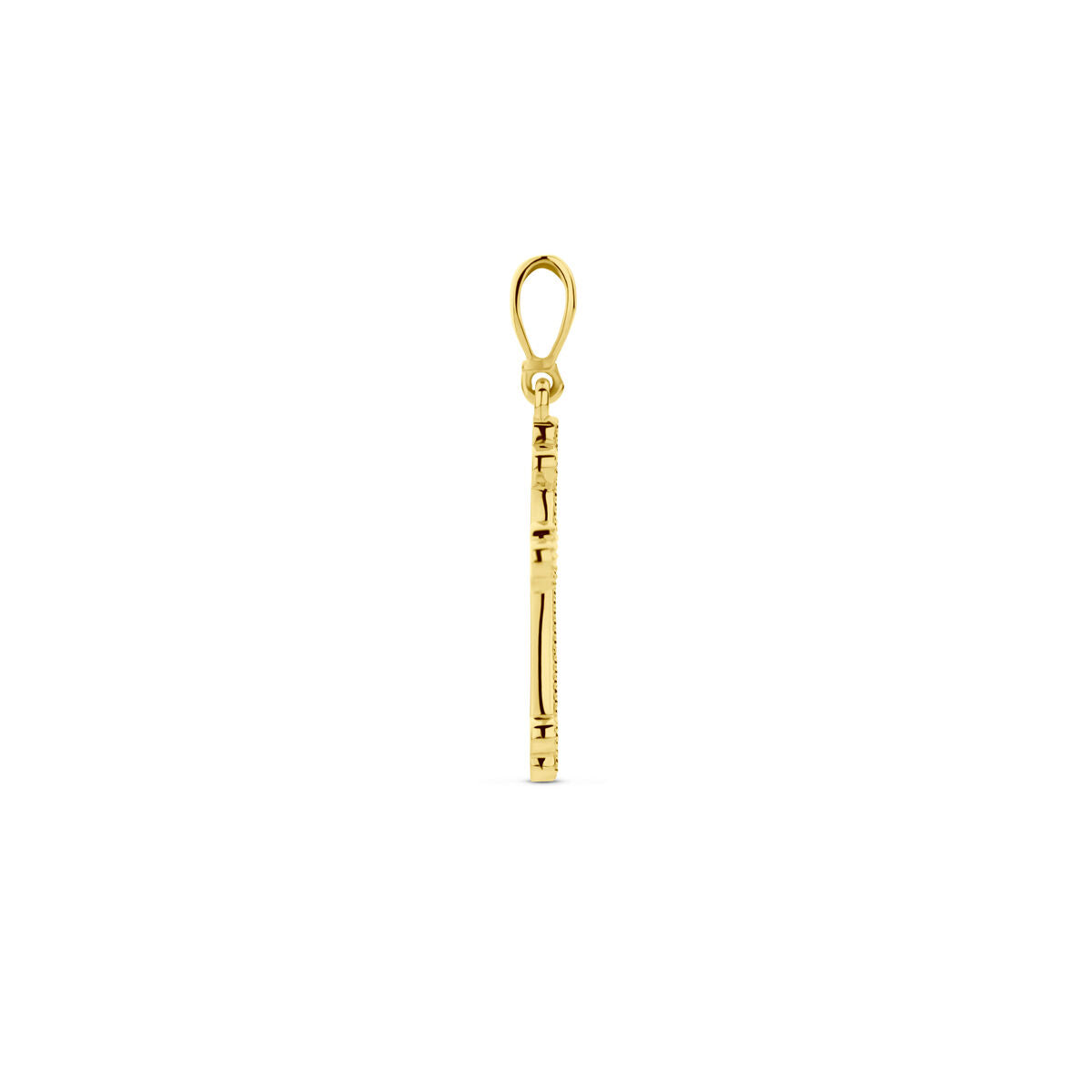 Ciondolo croce 14K oro giallo