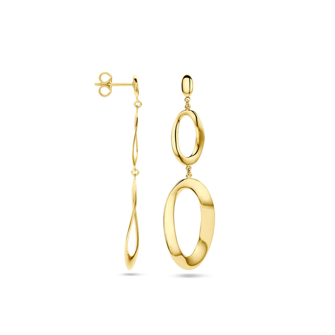 oorhangers 14K geelgoud