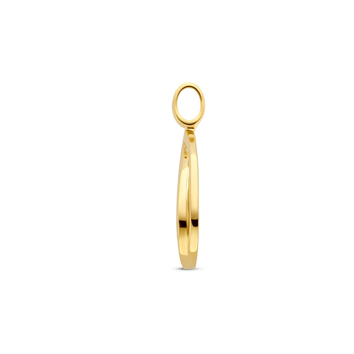 ciondolo diamante 0.06ct h si 14K oro giallo