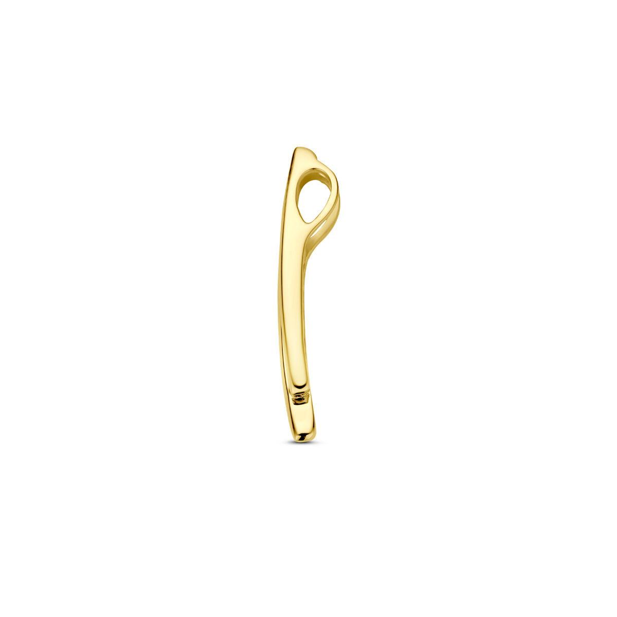 ciondolo diamante 0.10ct h si 14K oro giallo