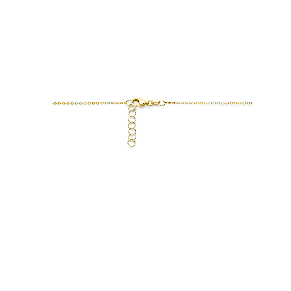 collana 42 + 2 cm lucido/opaco oro giallo 14K