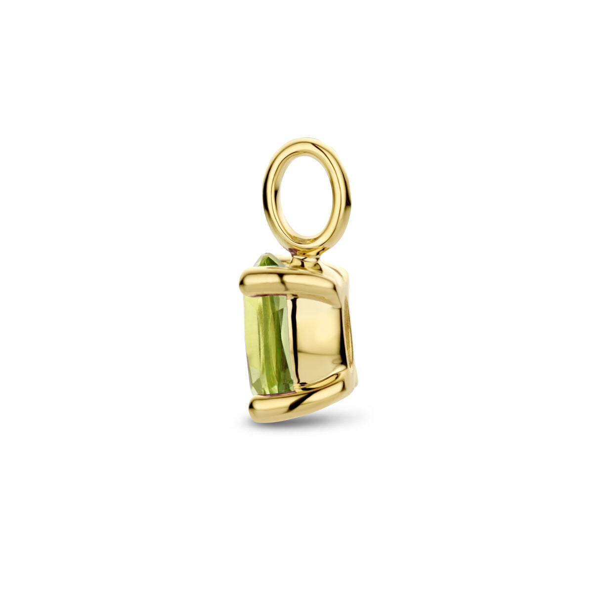 ciondolo peridoto 14K oro giallo