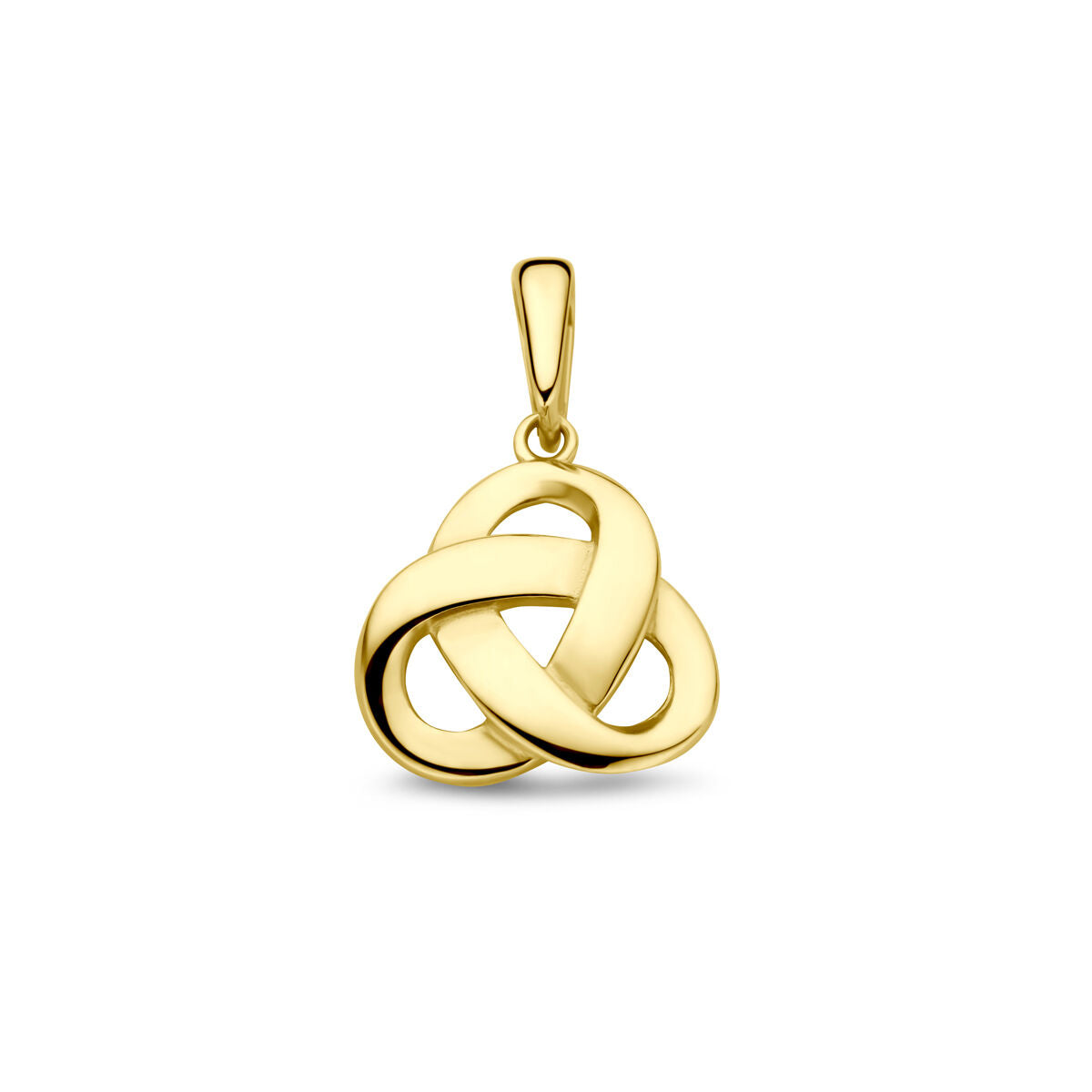 ciondolo nodo 16 mm oro giallo 14K