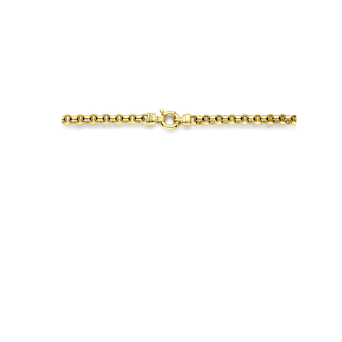 collana jasseron 7 mm 45 cm 14K oro giallo