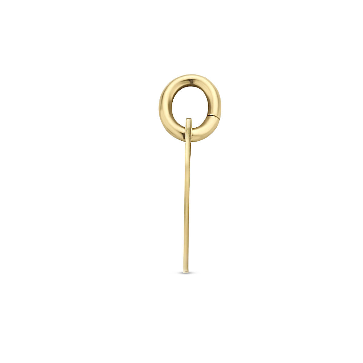 ciondolo da incisione rotondo 14K oro giallo