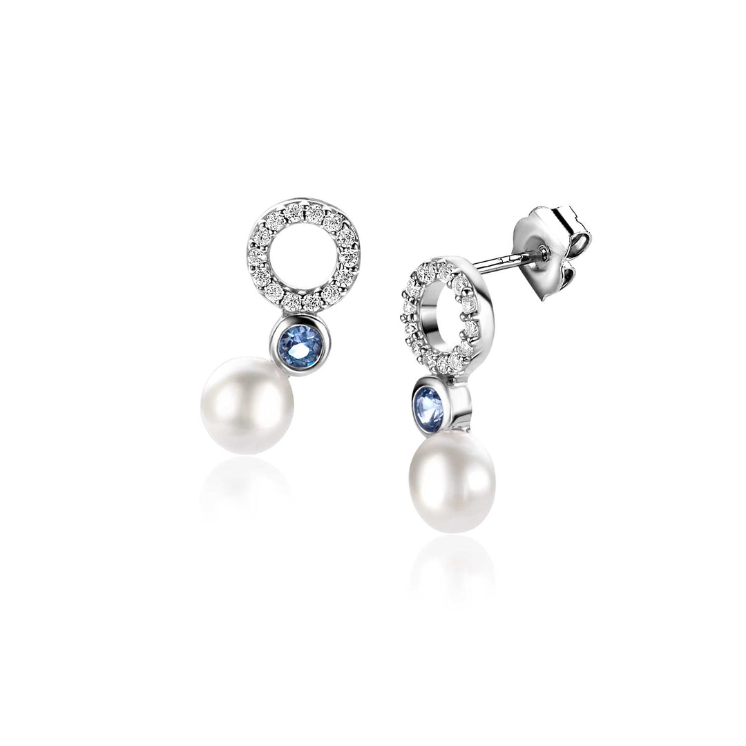 Zinzi Oorbellen Zilver Zio2442