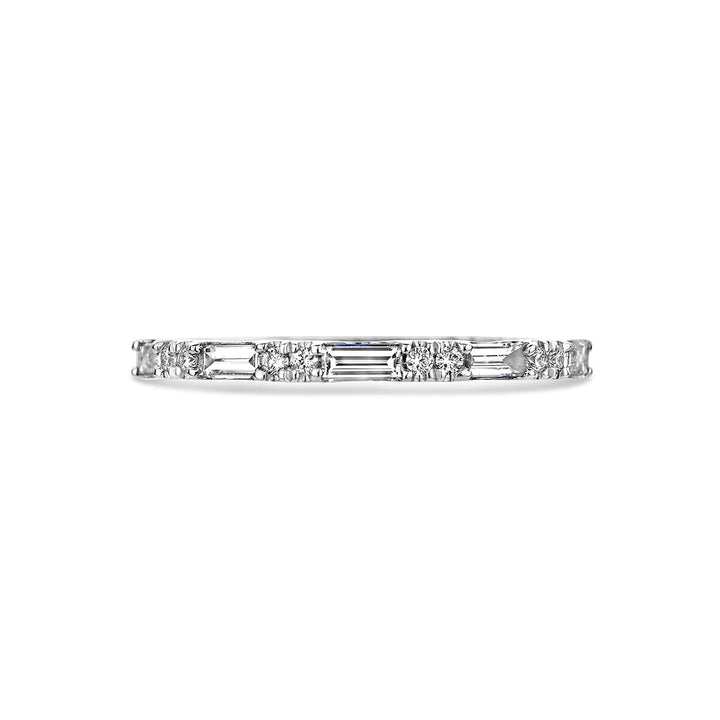 ring diamant 0.36ct h si 14K witgoud