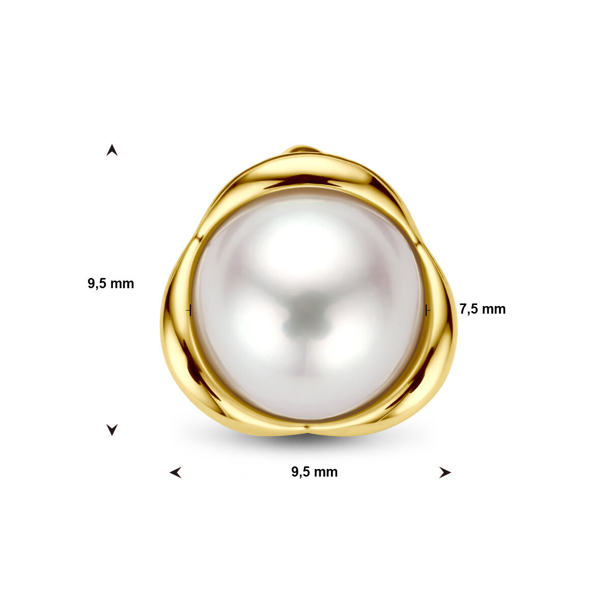 ciondolo perla oro giallo 14K