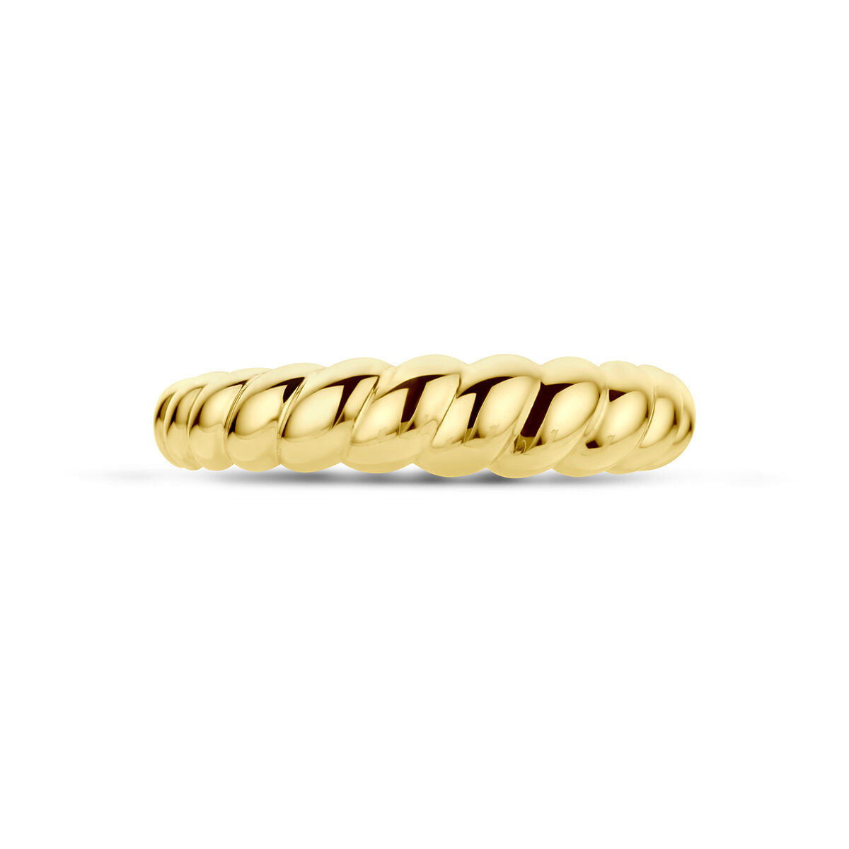 anello attorcigliato oro giallo 14K