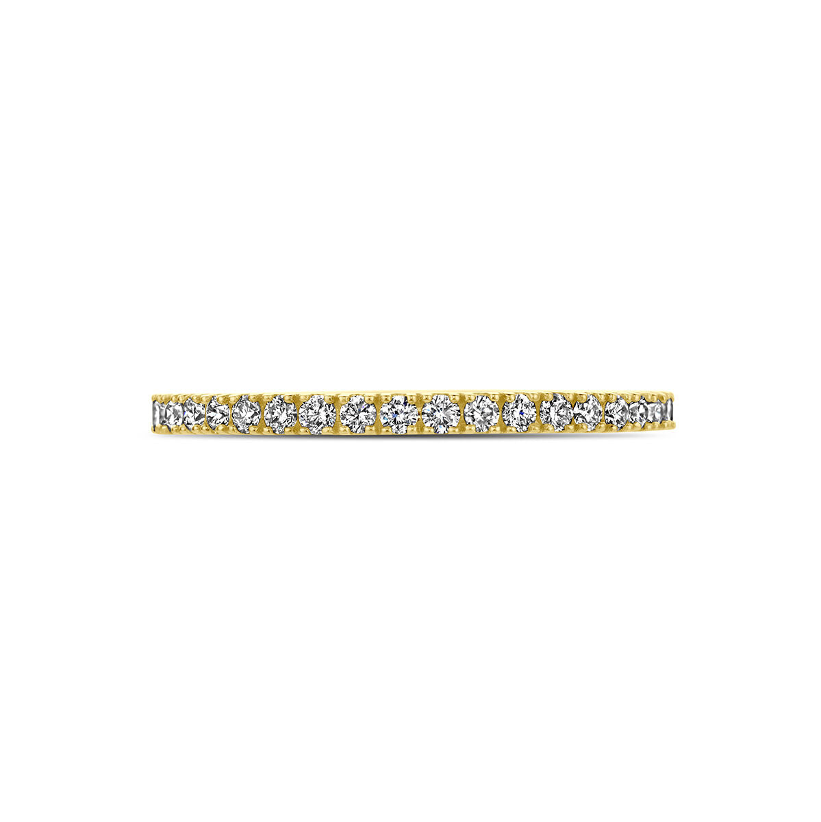 anello diamante 0.20ct h si oro giallo 14K