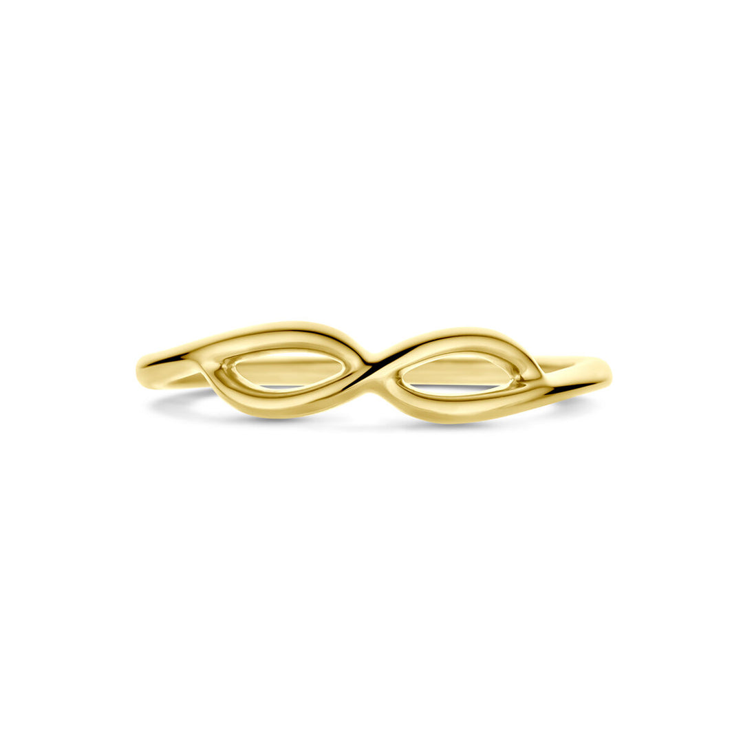 Anello infinito 14K oro giallo