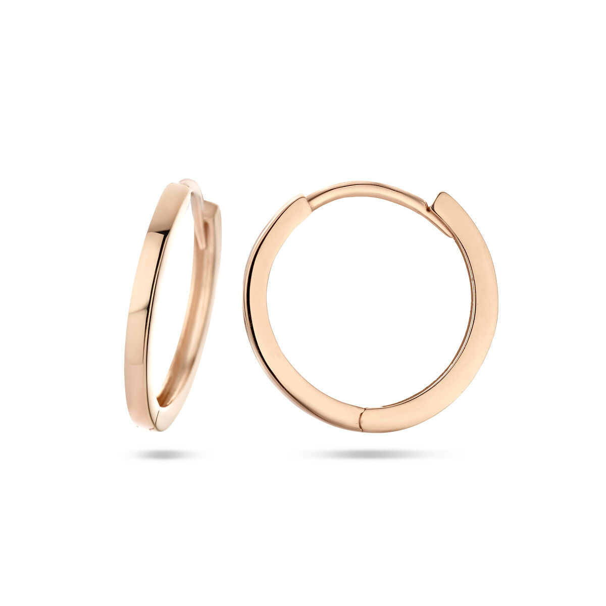 Orecchini a scatto 14K oro rosa