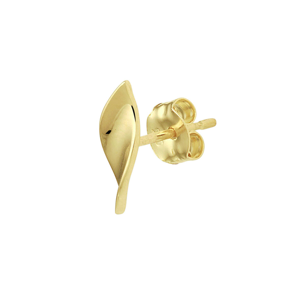 Orecchini a bottone oro giallo 14K
