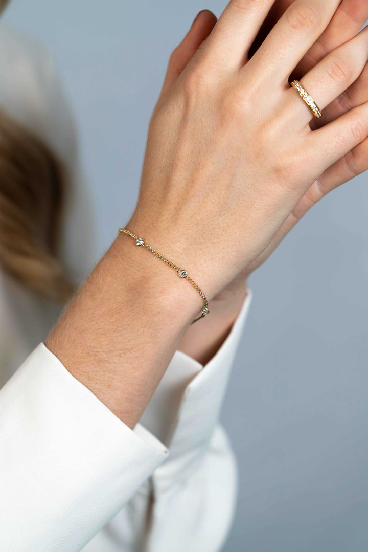 Zinzi Bracciale Gold Plated Zia2263 G