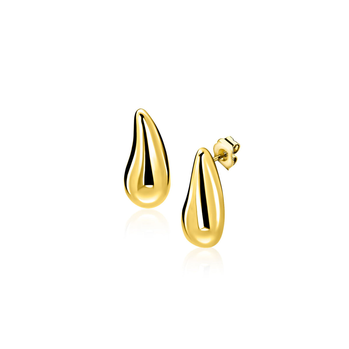 ZINZI orecchini a bottone placcati oro ZIO2719G