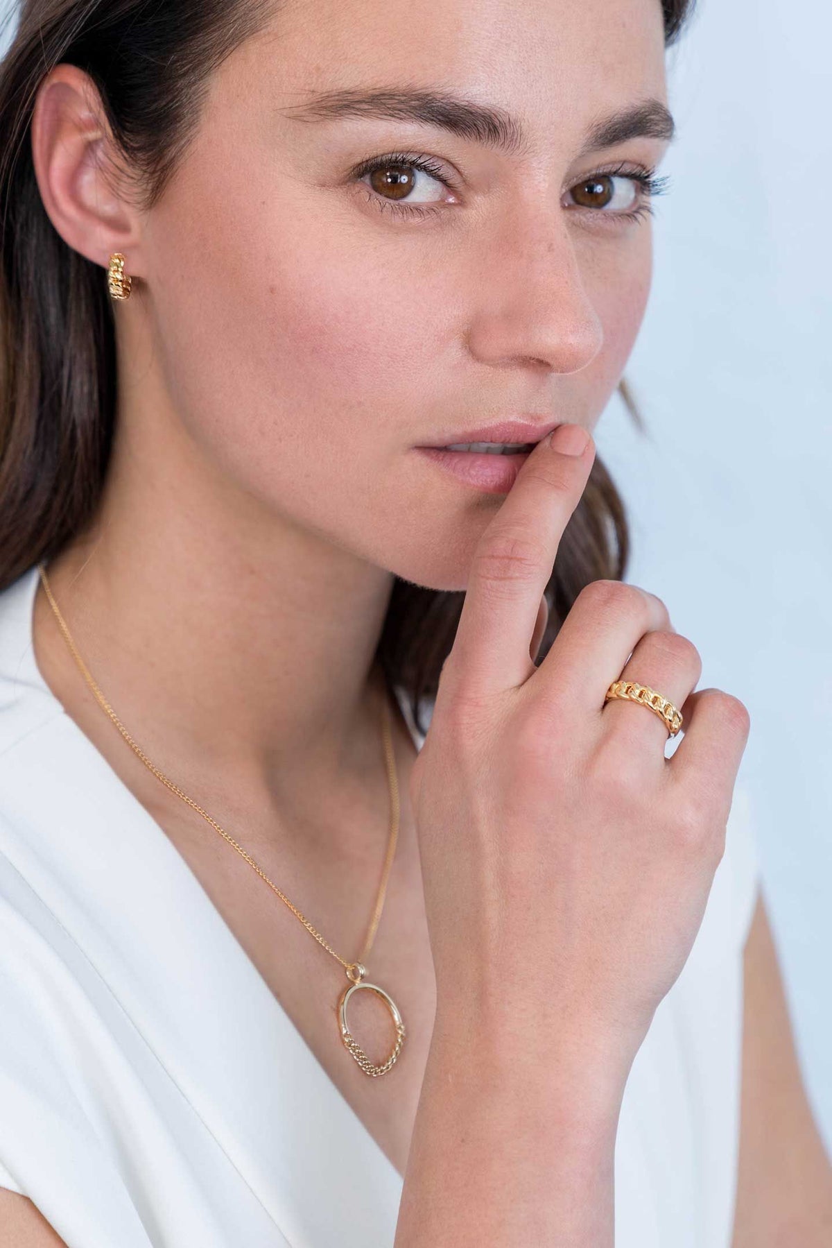 Zinzi Anello Placcato Oro Zir2225