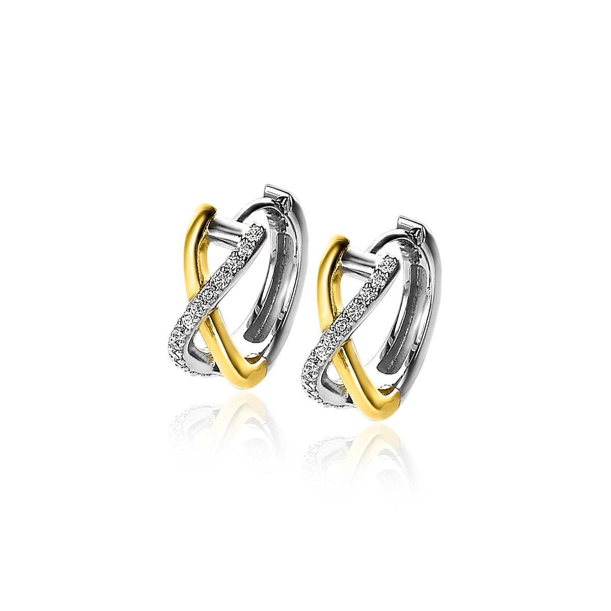 Zinzi Orecchini Placcati Oro Zio2234