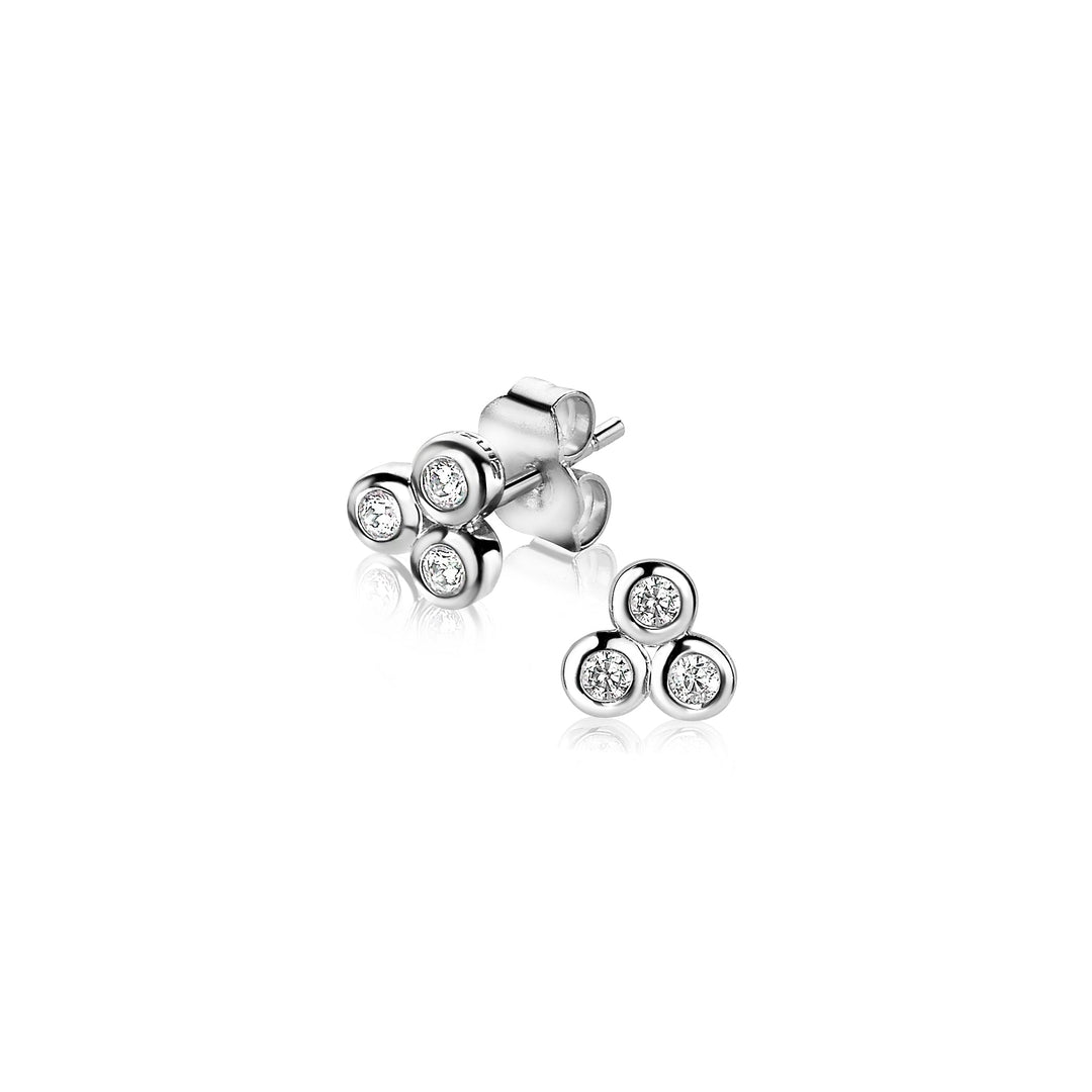 Zinzi Oorbellen Zilver Zio1442