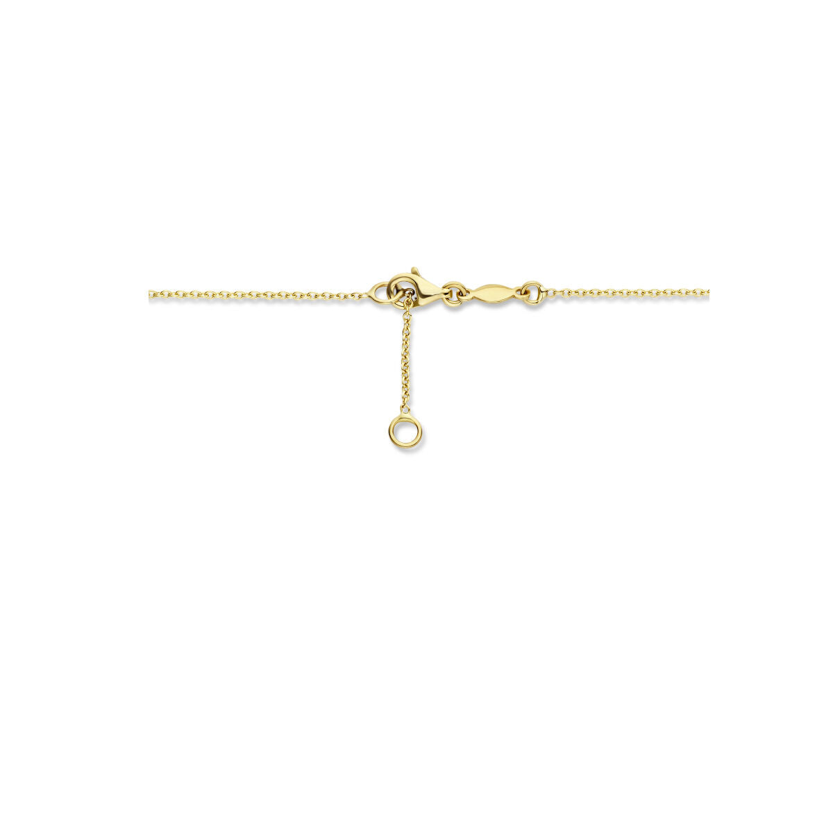 collana barrette 43 - 45 cm 1,3 mm 14K oro giallo