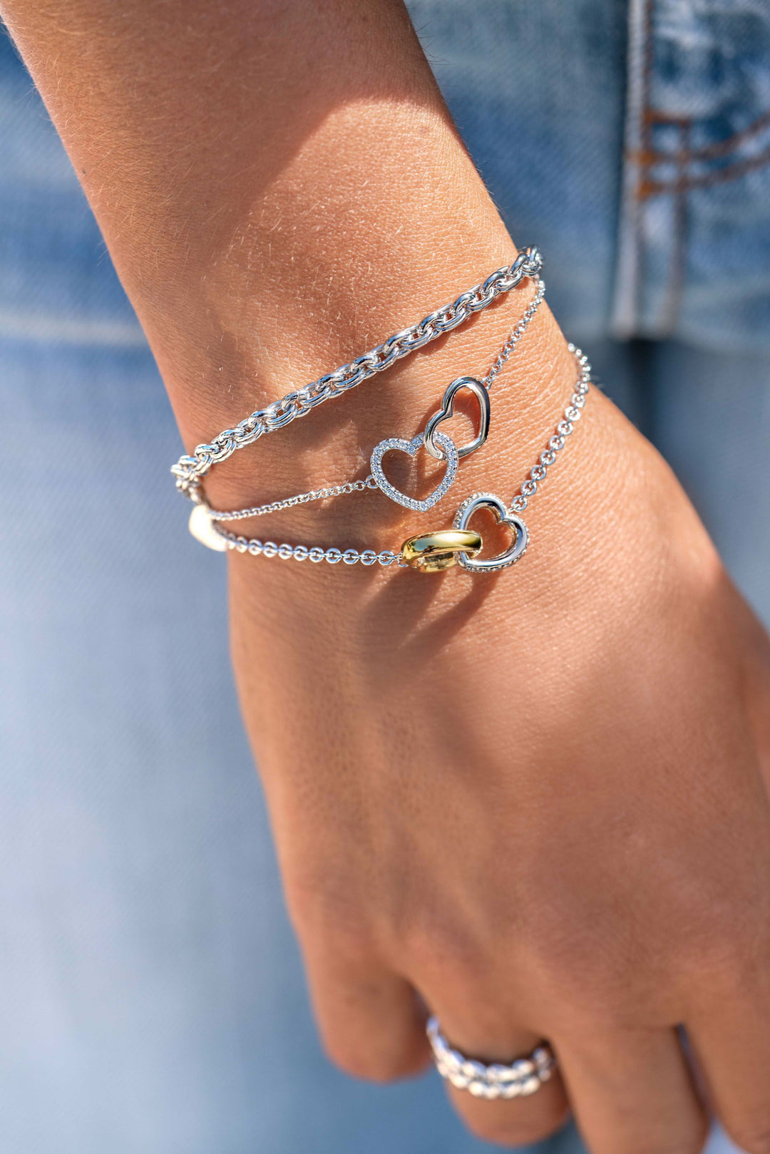 Zinzi Bracciale Argento Zia1736