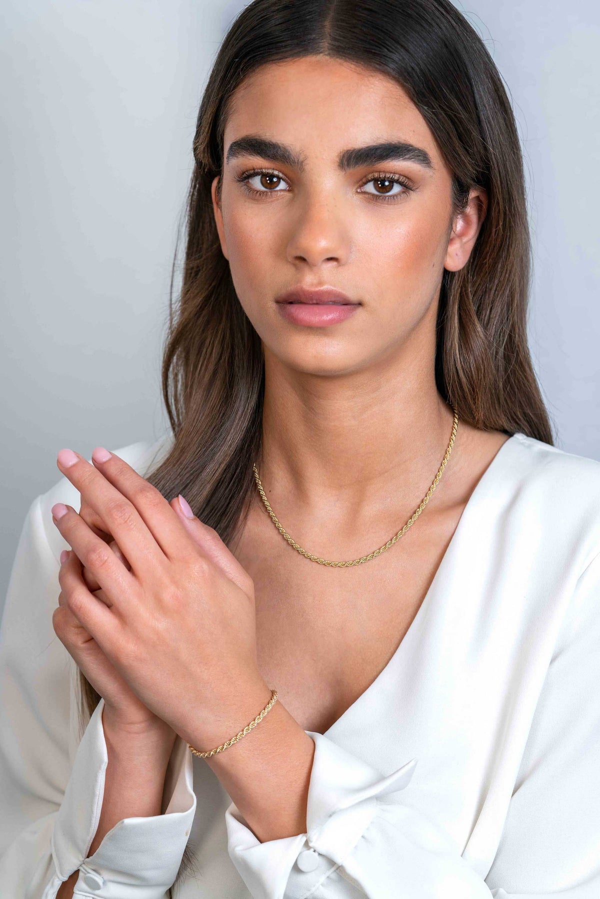 Zinzi Bracciale Placcato Oro Zia2386 G