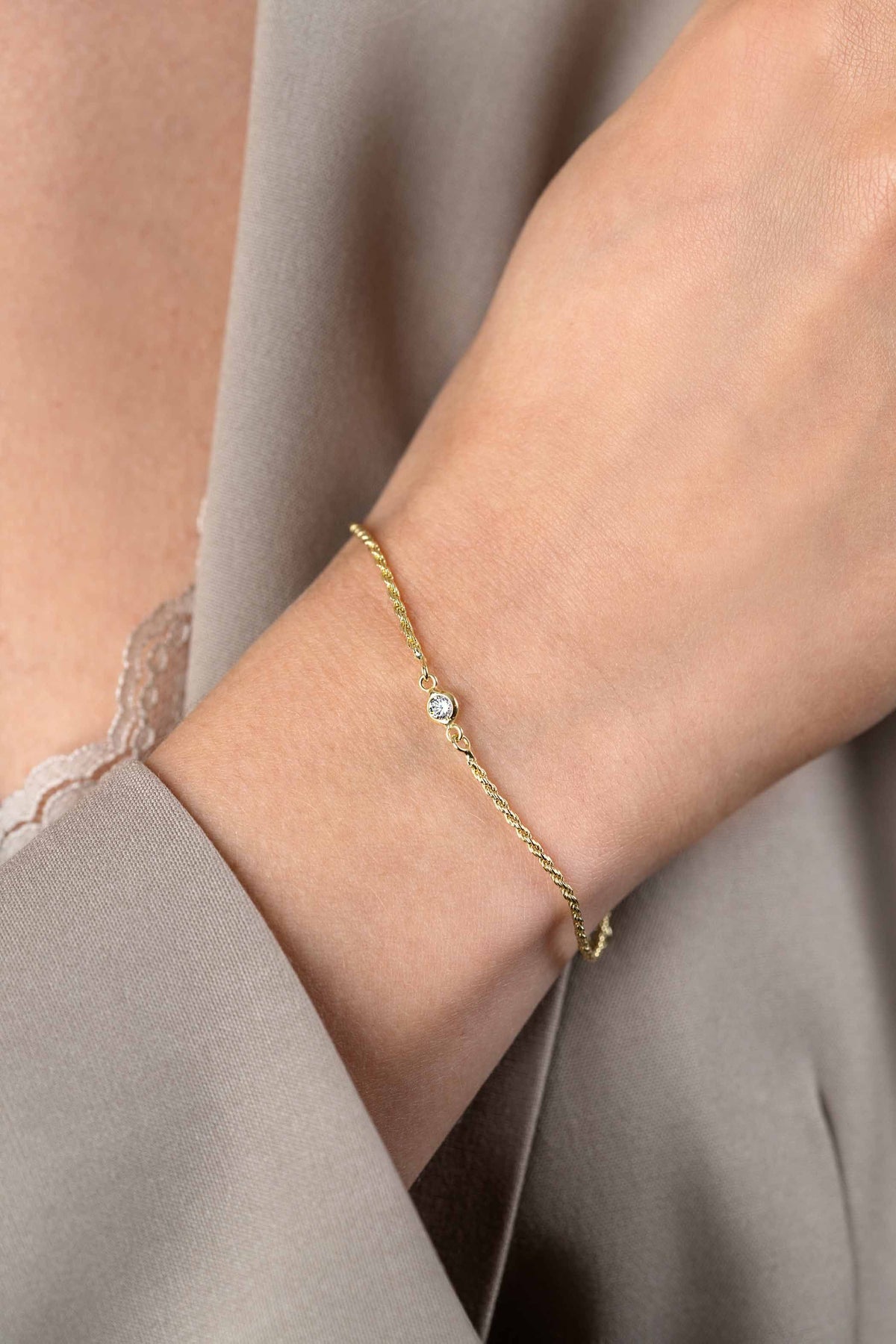 Zinzi Bracciale Placcato Oro Zia2461 Y