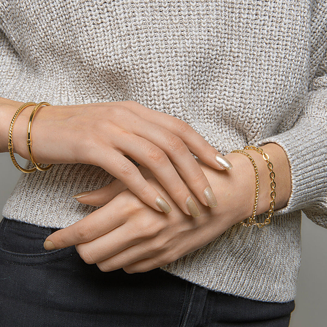 ancora 5,0 mm Zilgold (oro giallo con anima d'argento)
