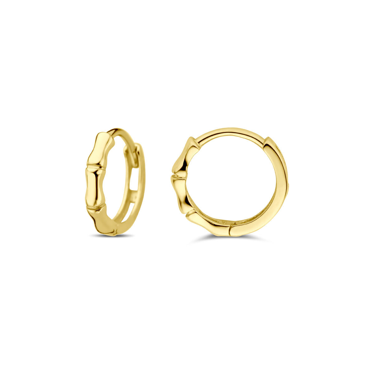 creole a cerniera 9,5 mm oro giallo 14K