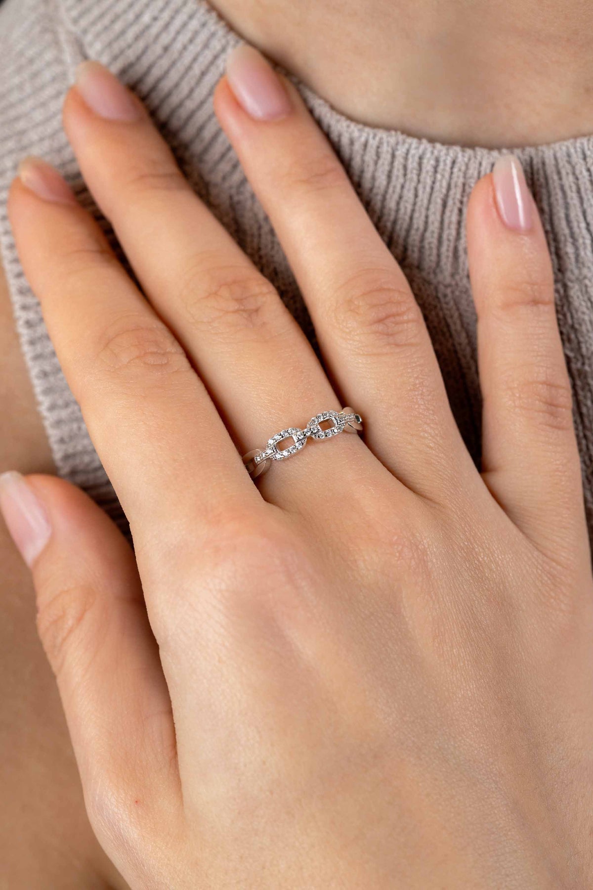 Anello Zinzi Argento Zir2552