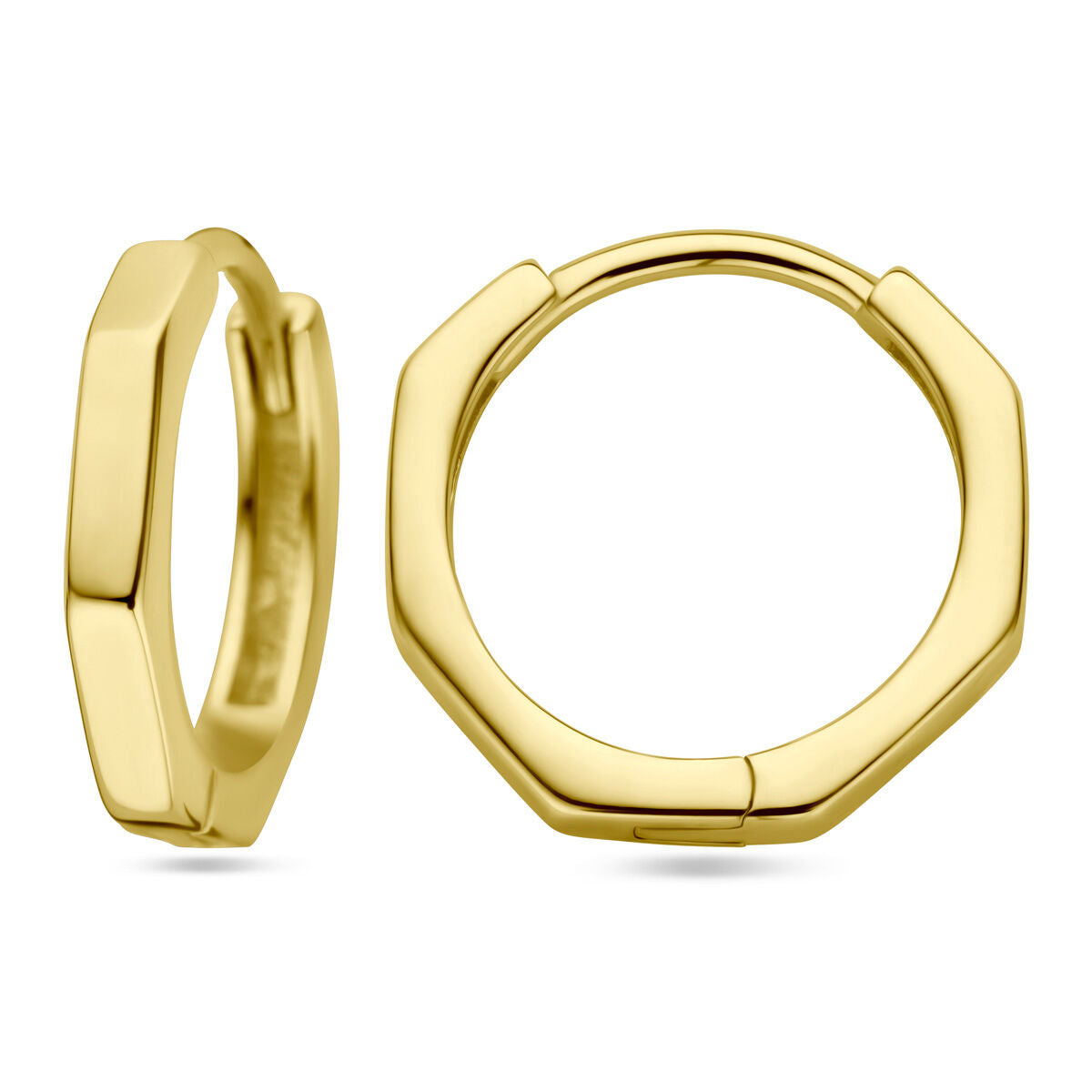 orecchini a clip 1 micron argento placcato oro (giallo)