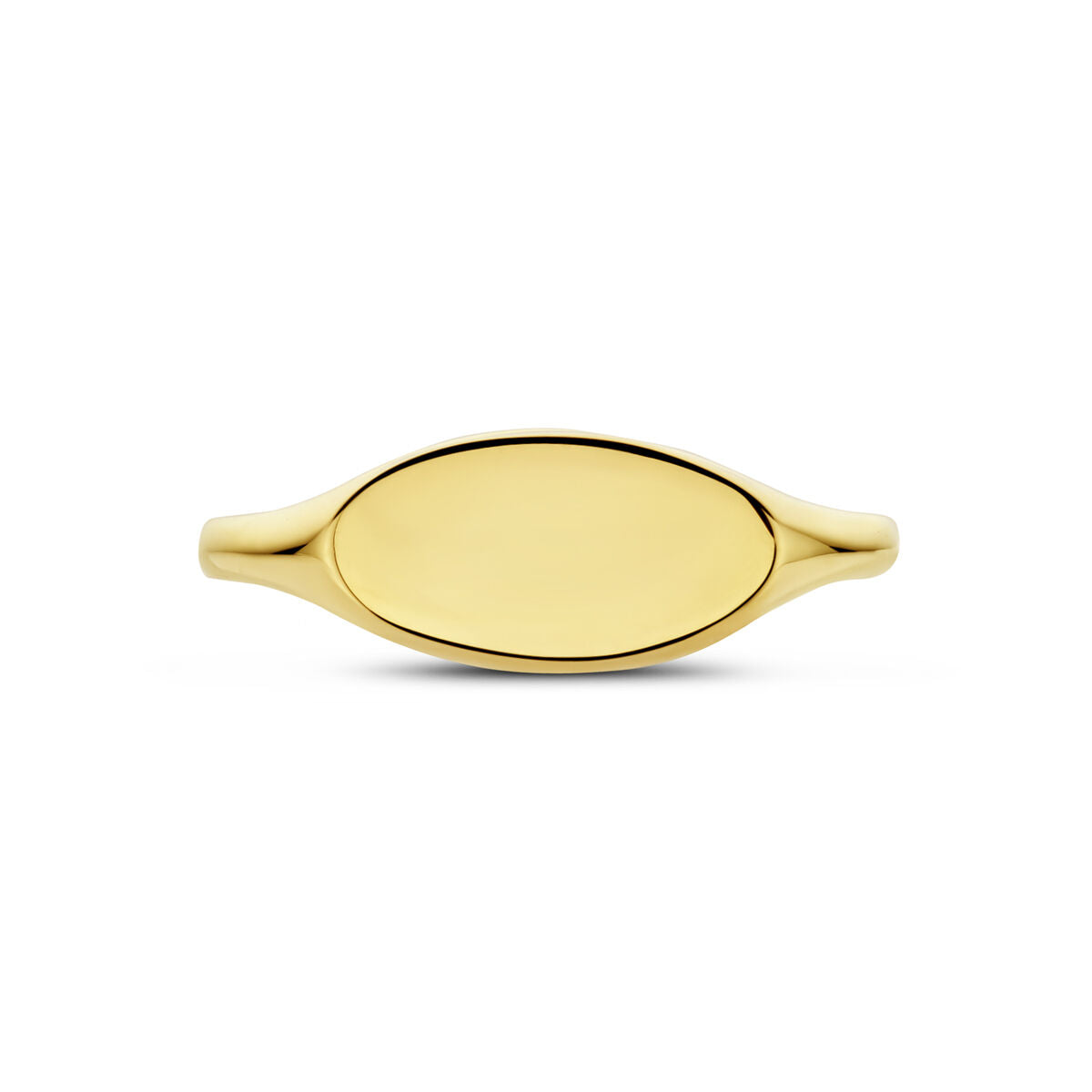 anello da incisione 14K oro giallo
